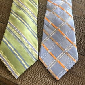 2 Michael Kors Silk Men’s Neck Ties